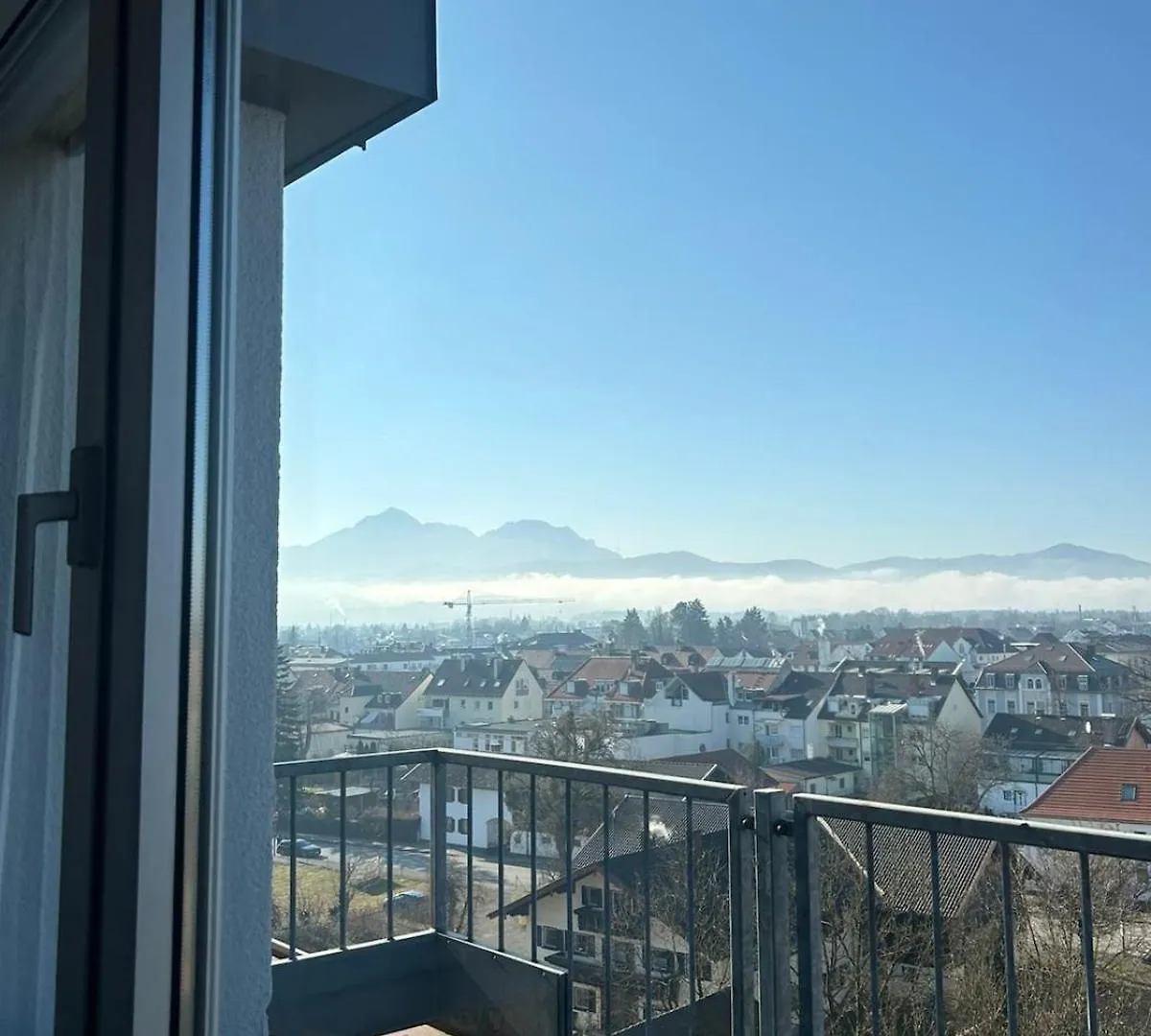 Apartment 250 M2 Penthouse Mit Dachterrasse & Sauna, Bei Salzburg Freilassing
